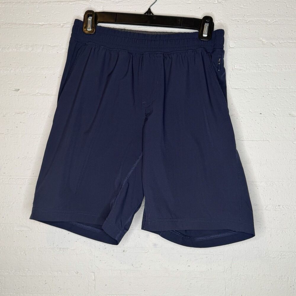 Rhone Men's Mako 8" Lined Athletic Training Shorts Navy S Gorpcore Sporty Hyrox